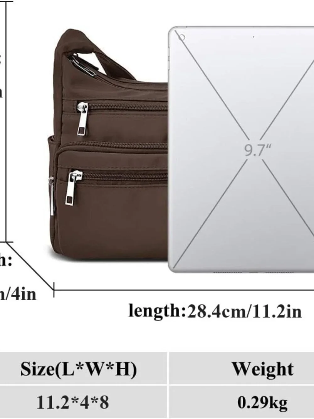 ๐ Cross Body Bag Women Lightweight Purses for Women Crossbody - Picture 4 of 7